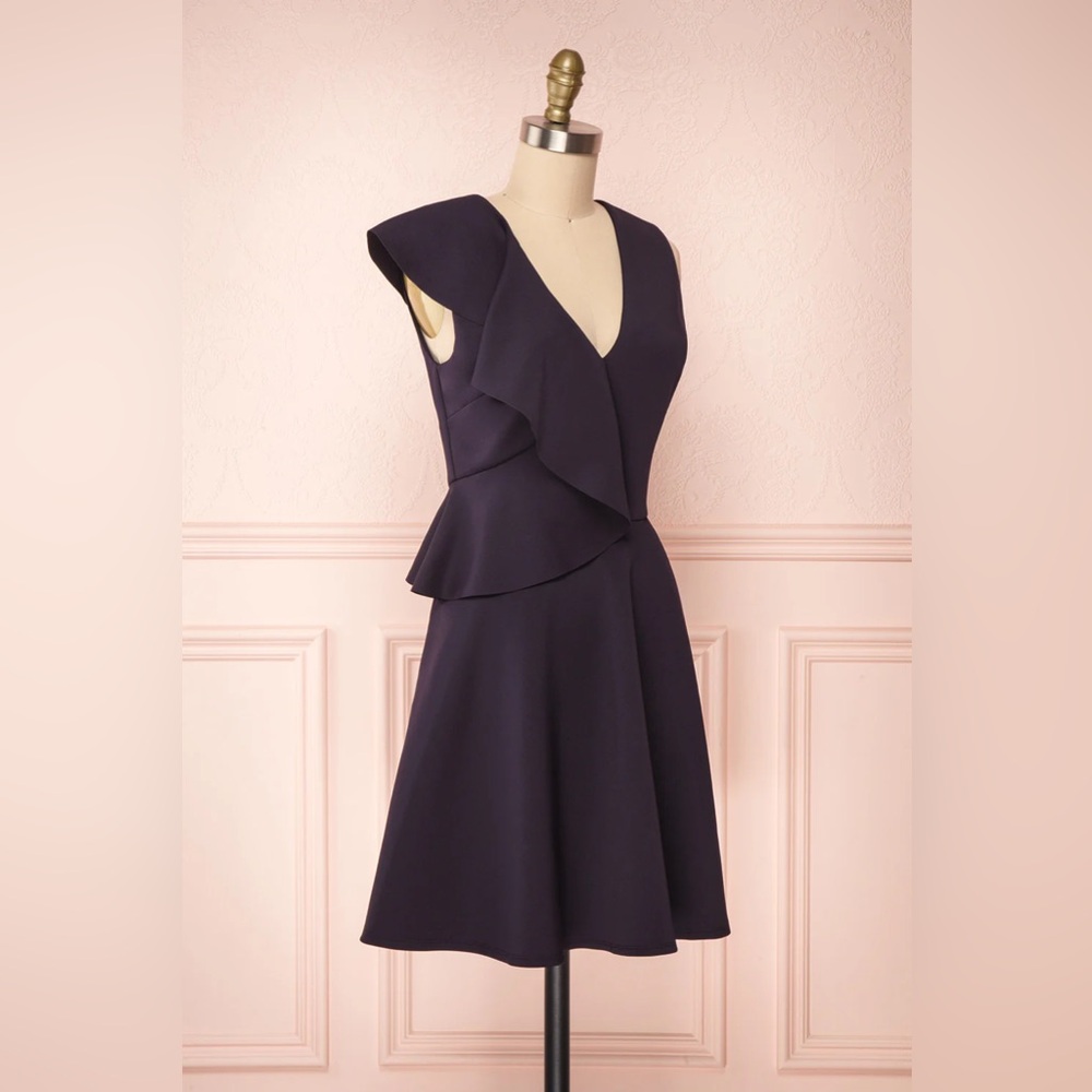 NWT Ted Baker Ruffle Skater Dress